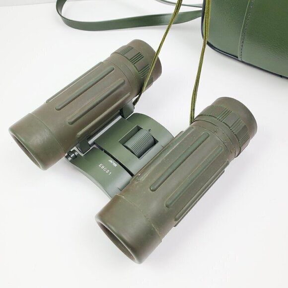 Early Winters Armored Binoculars VTG 8x21 Field 7º Made Japan Zip Bag Paperwork - Picture 15 of 16